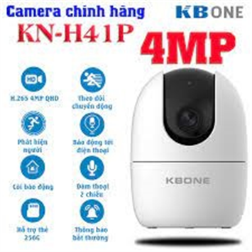 Camera Wifi  KBONE KN-H41P 4.0 MP , xoay 360 độ, nói chuyện 2 chiều